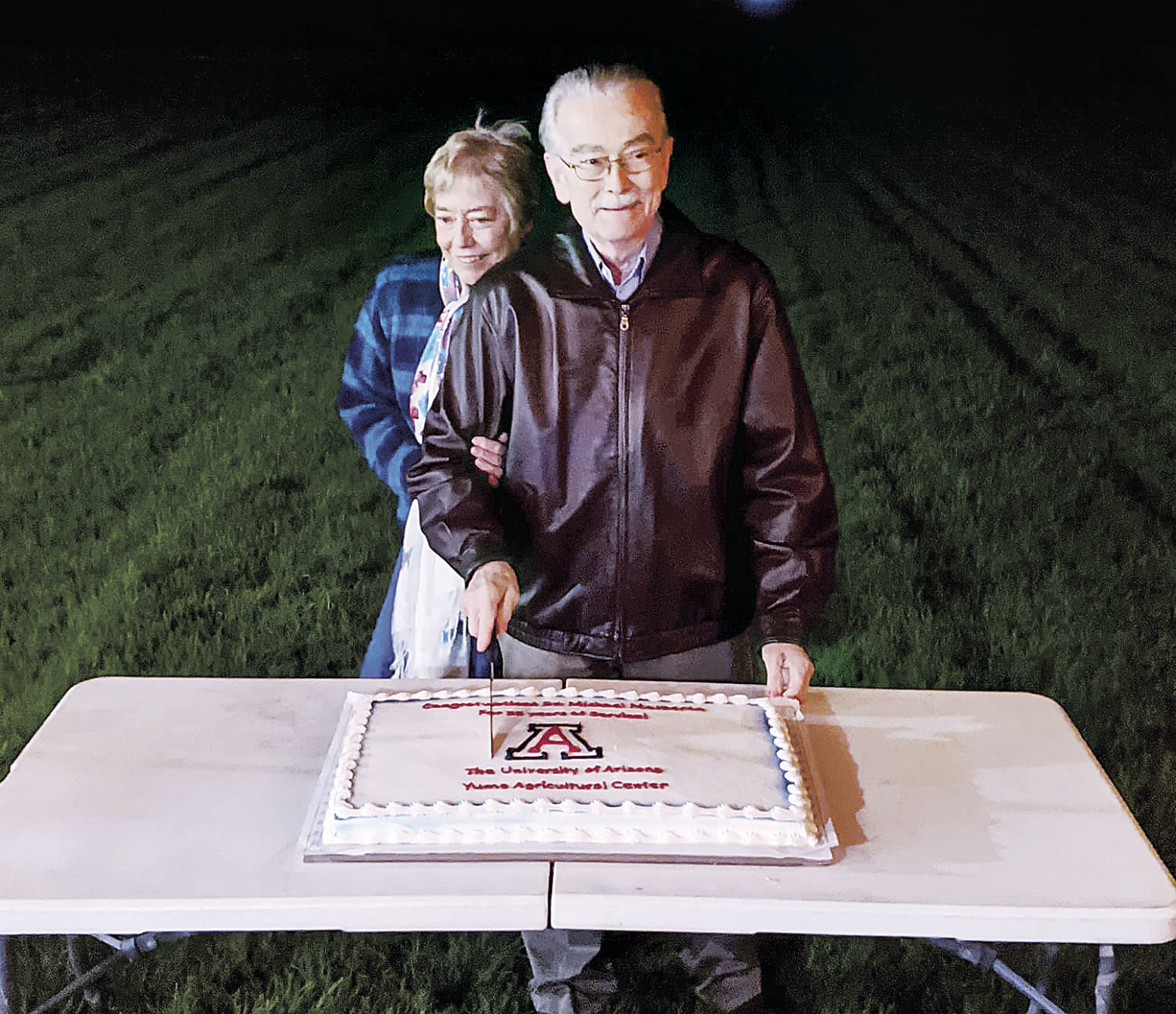 Dr. Mike Matheron retires